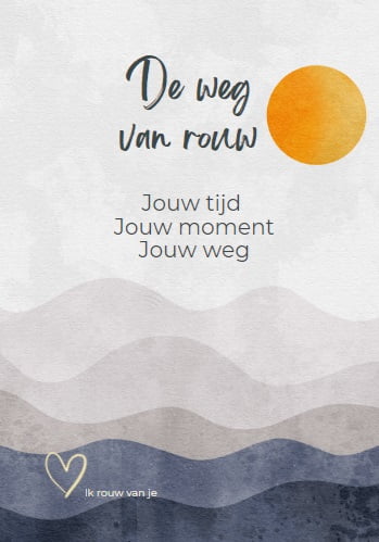 Kaart Ik rouw van je
