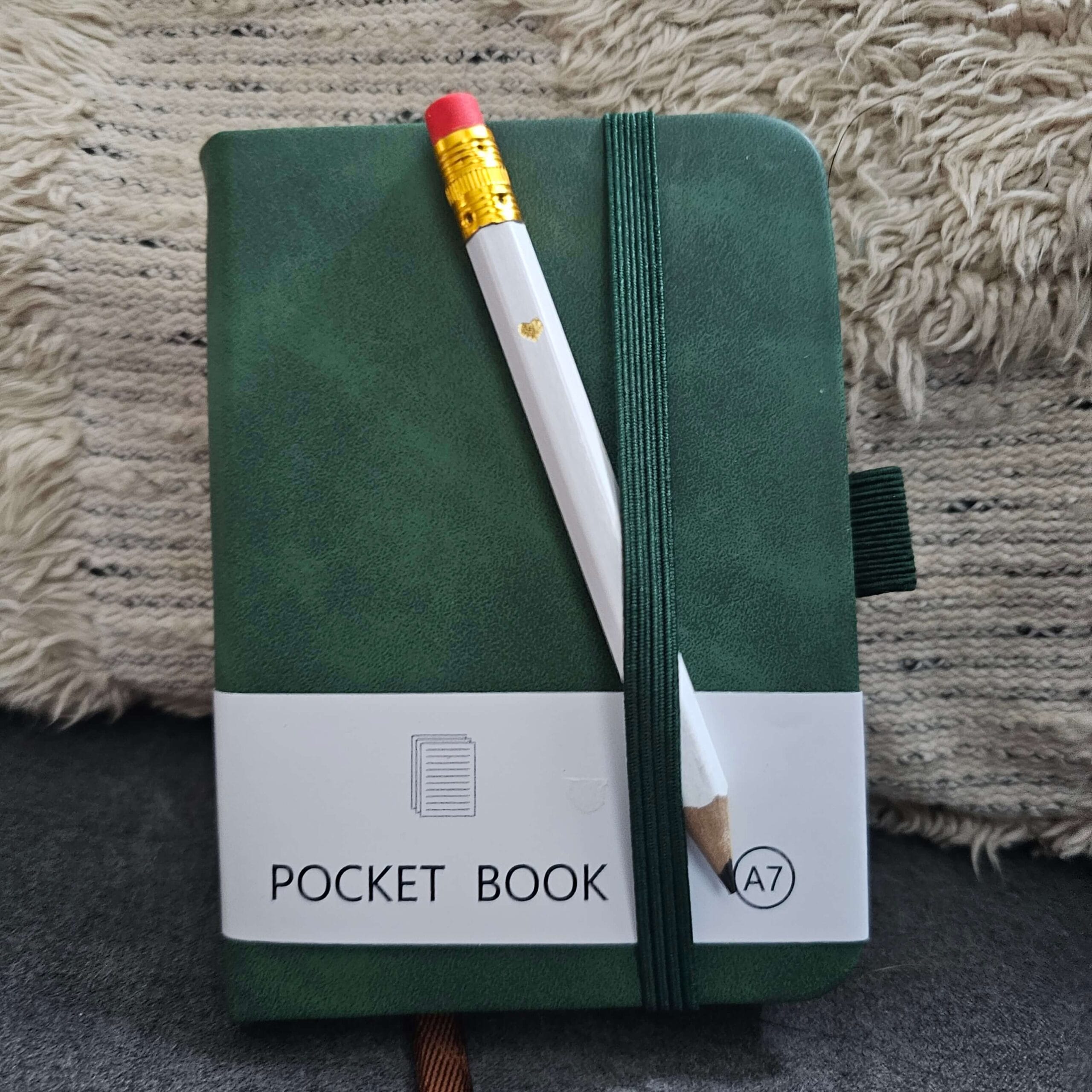 Ik rouw van je troostpakket notitieboek met potlood